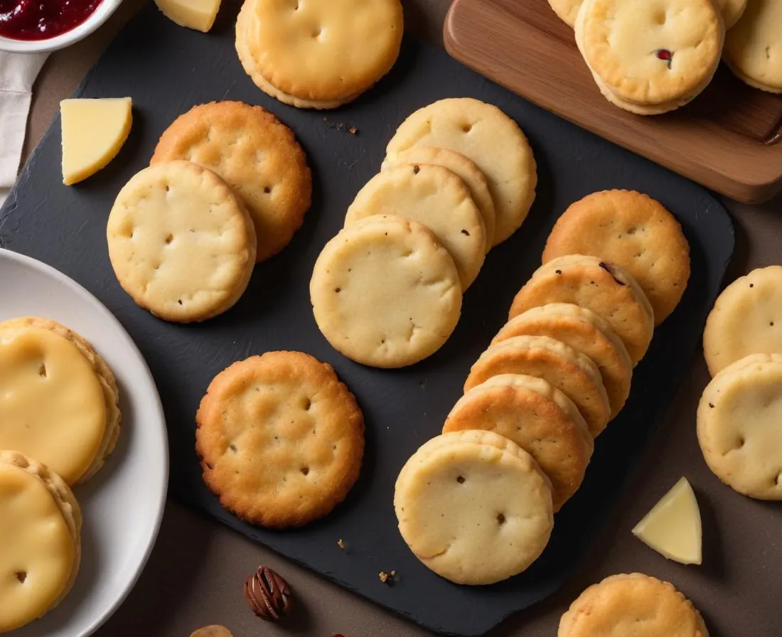 Cookies Salés à la Raclette et aux Oignons Caramélisés