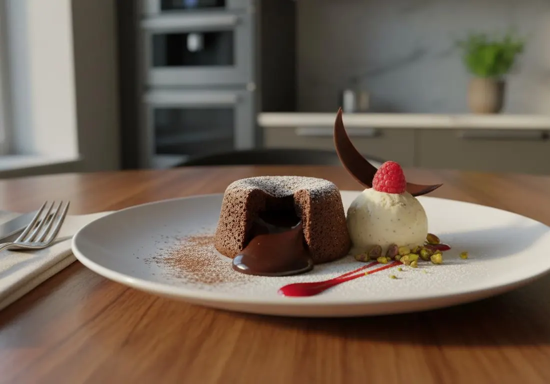 Le Fondant Mystère au Chocolat Noir