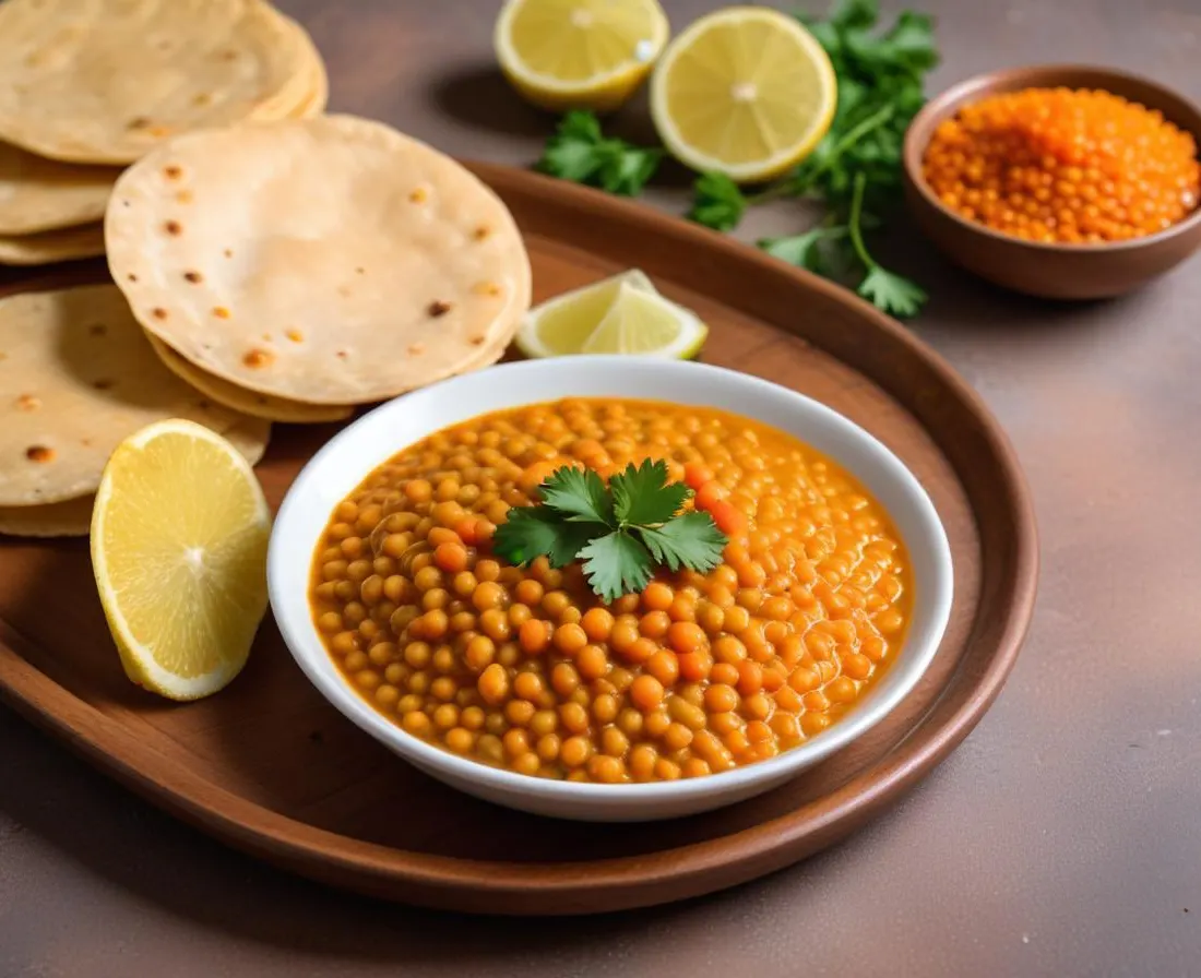 Dal de Lentilles Corail Indien