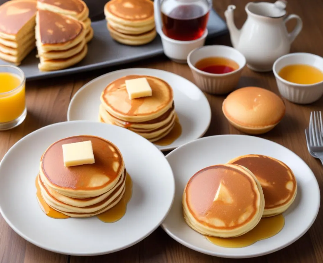 Pancakes soufflés japonais