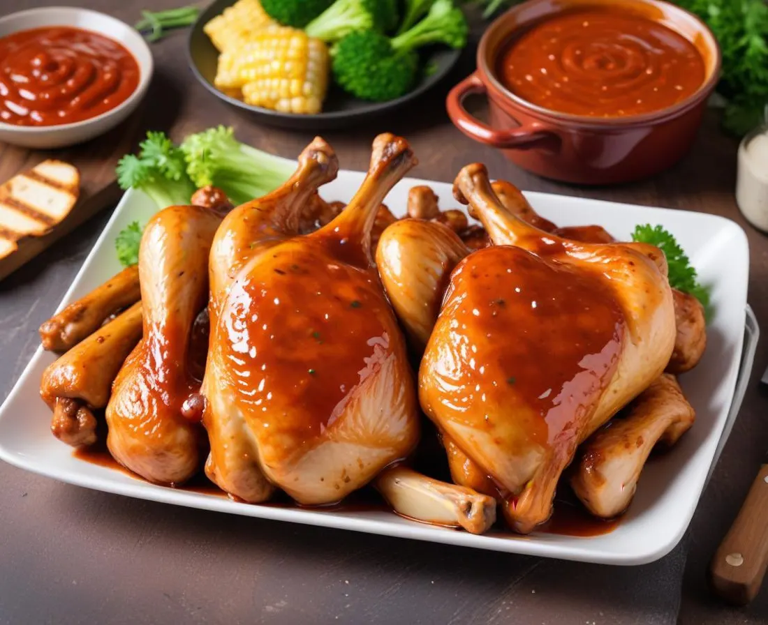 Ailes de poulet sauce barbecue maison