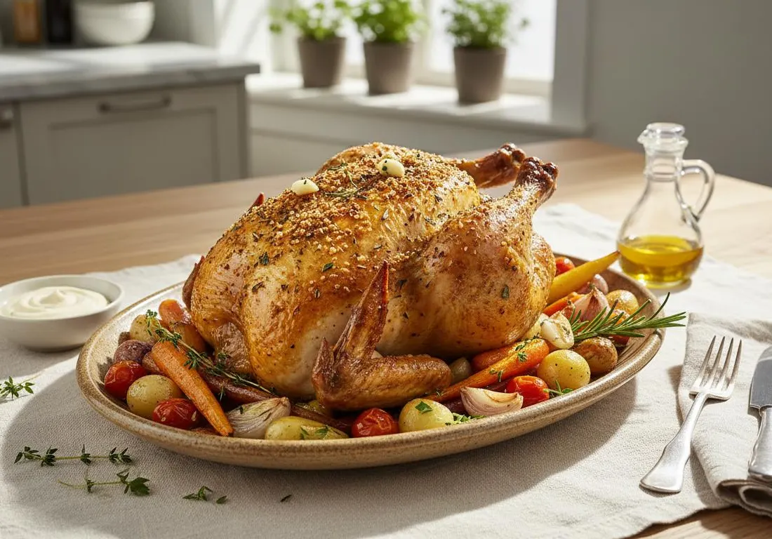 Poulet Rôti aux Herbes de Provence