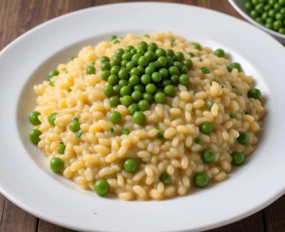 Risotto Printanier aux Petits Pois et Artichauts