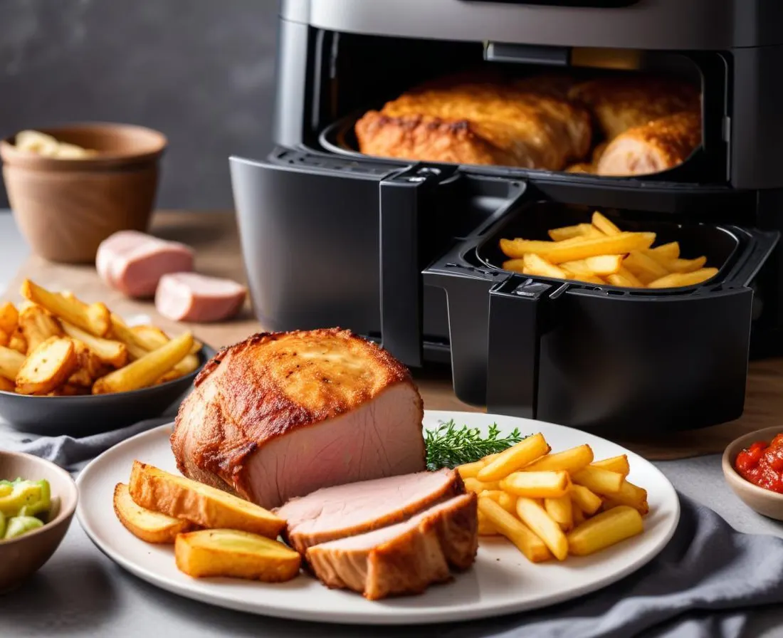 Côte de Porc Croustillante à l'Air Fryer