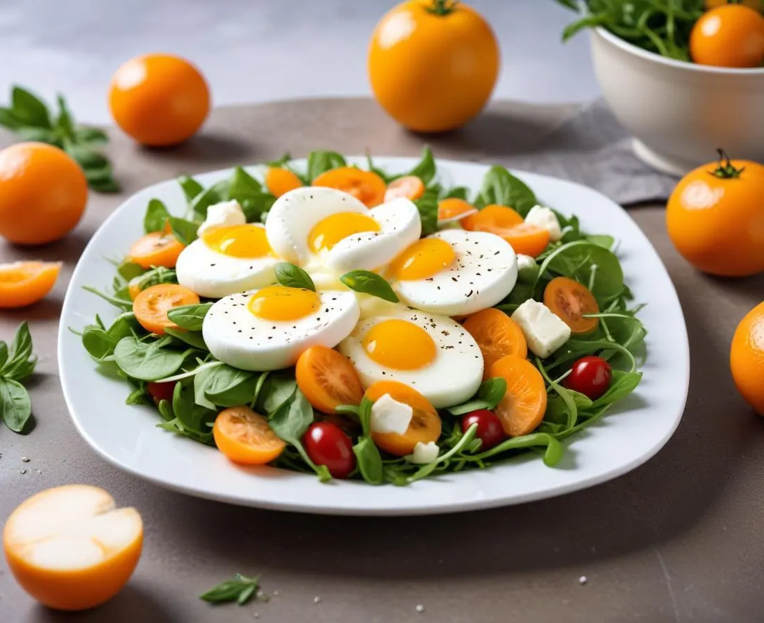 Salade Fraîcheur Clémentines & Mozzarella