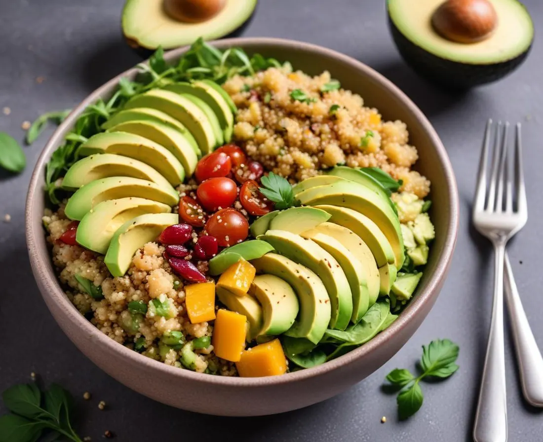 Salade Quinoa Avocat Fraîcheur