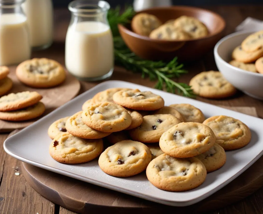 Cookies Salés aux Champignons, Persil et Parmesan
