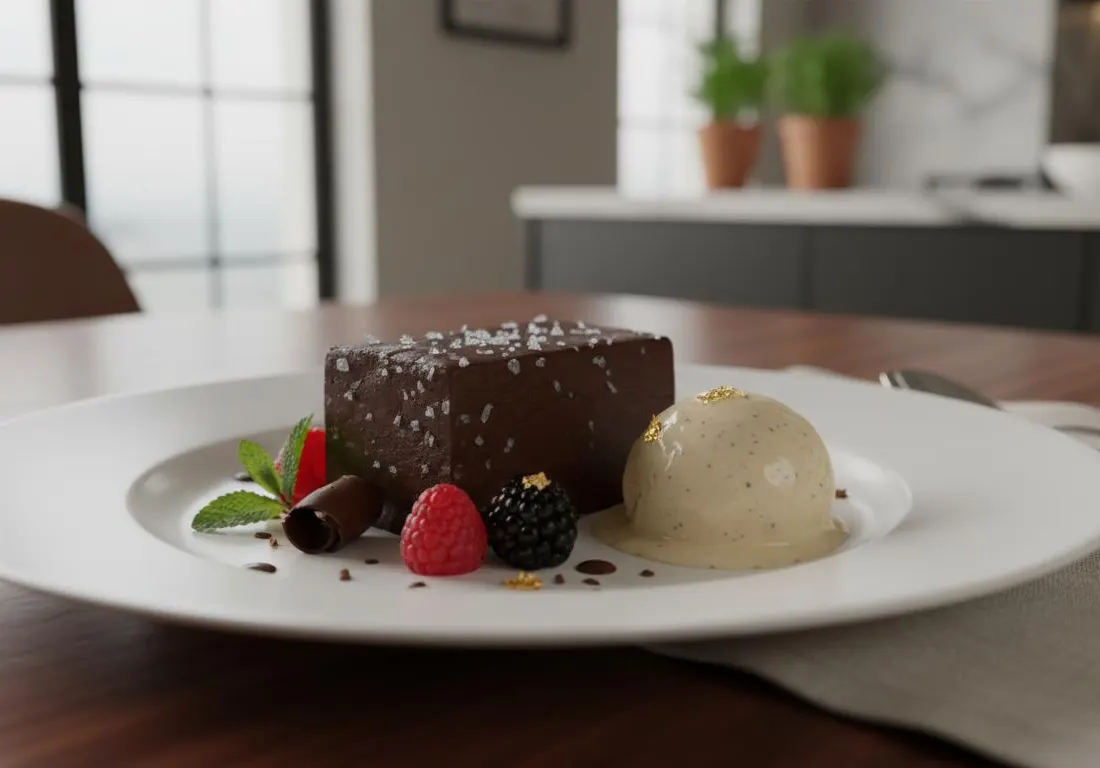 Trésor de Chocolat Noir et Éclats de Fleur de Sel