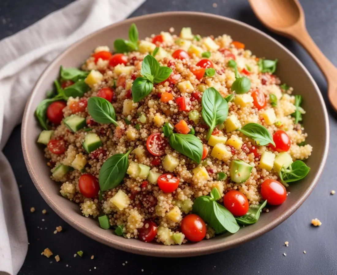 Salade de Quinoa Estivale Rafraîchissante