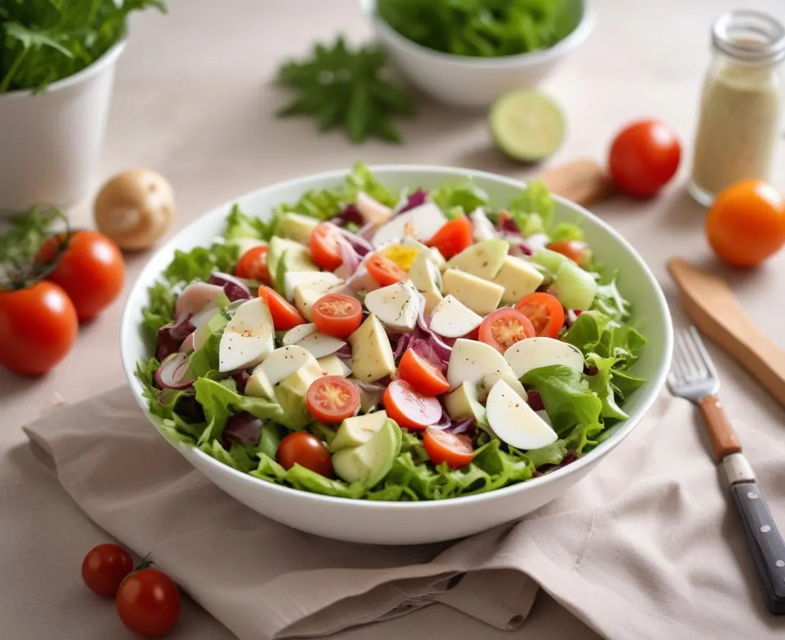 Salade printanière fraîcheur