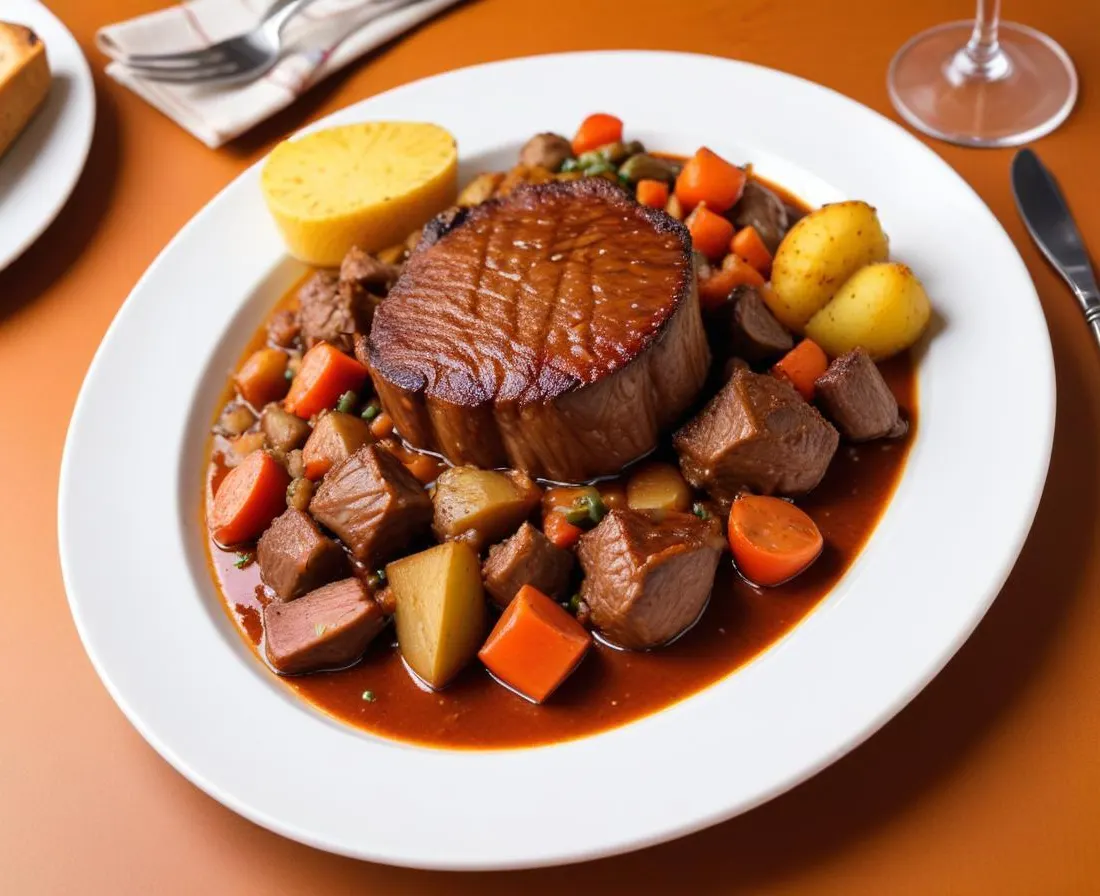 Mafé traditionnel au boeuf
