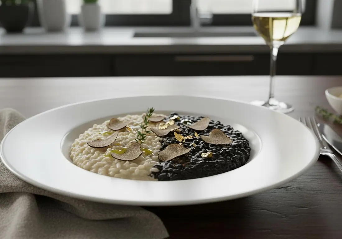 Risotto Binaire à la Truffe Noire