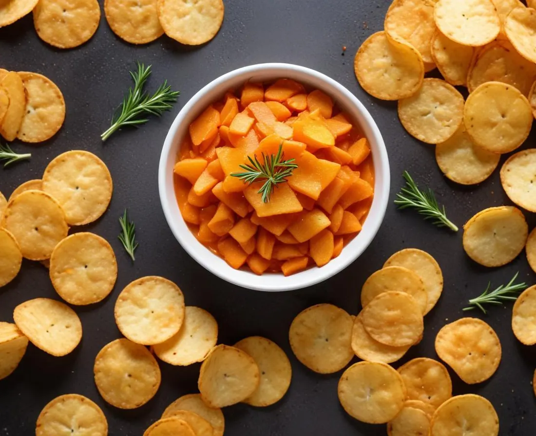 Chips de Carotte Croustillantes au Four
