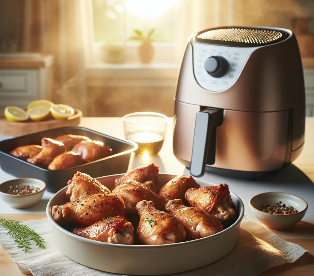 Cuisses de poulet au air fryer