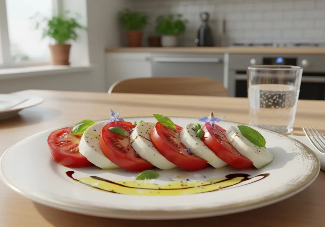Salade Caprese Authentique