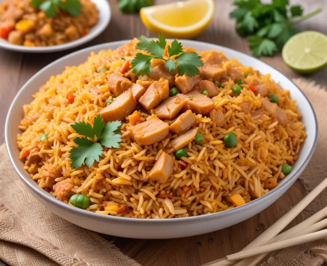 Riz Thaï au Thon Épicé