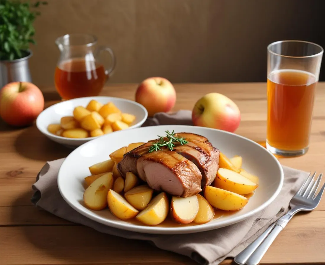 Sauté de Porc au Cidre et aux Pommes