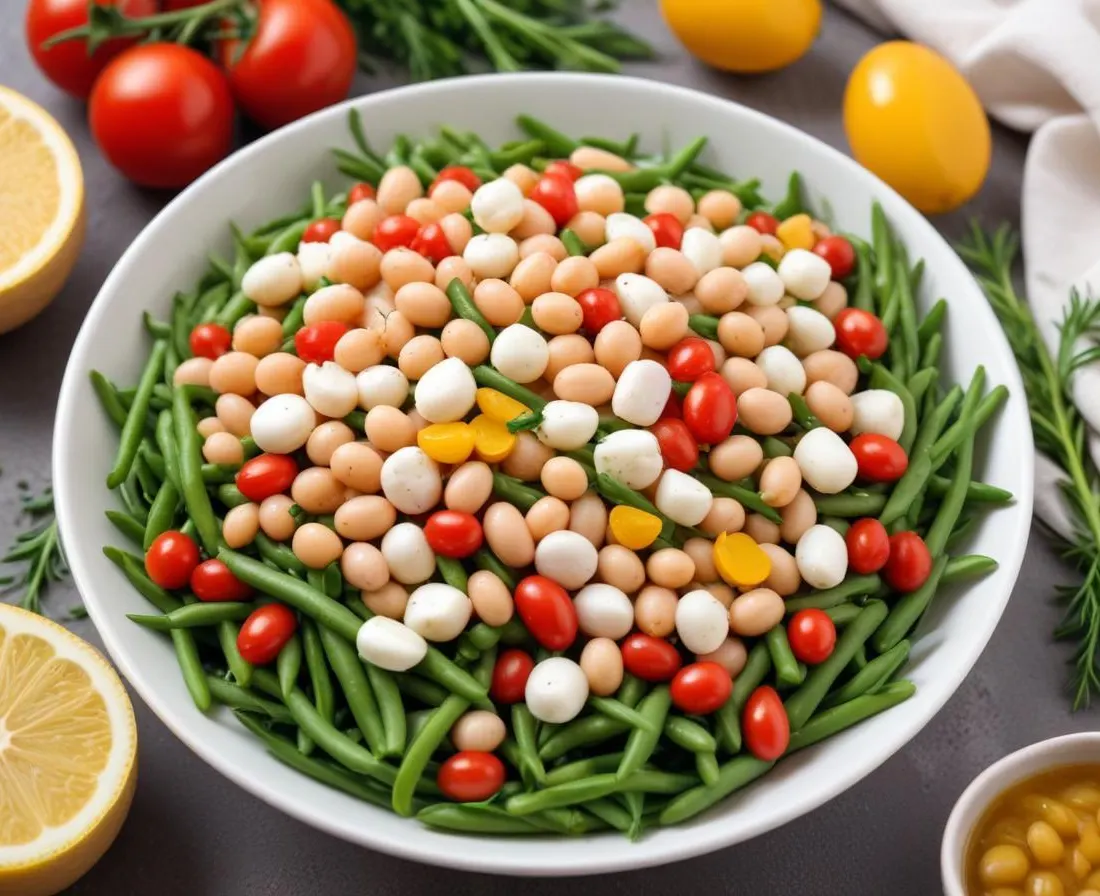 Salade Méditerranéenne de Haricots Blancs