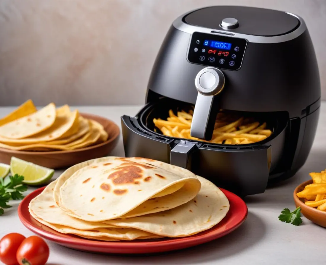 Tortillas Croustillantes à l'Air Fryer