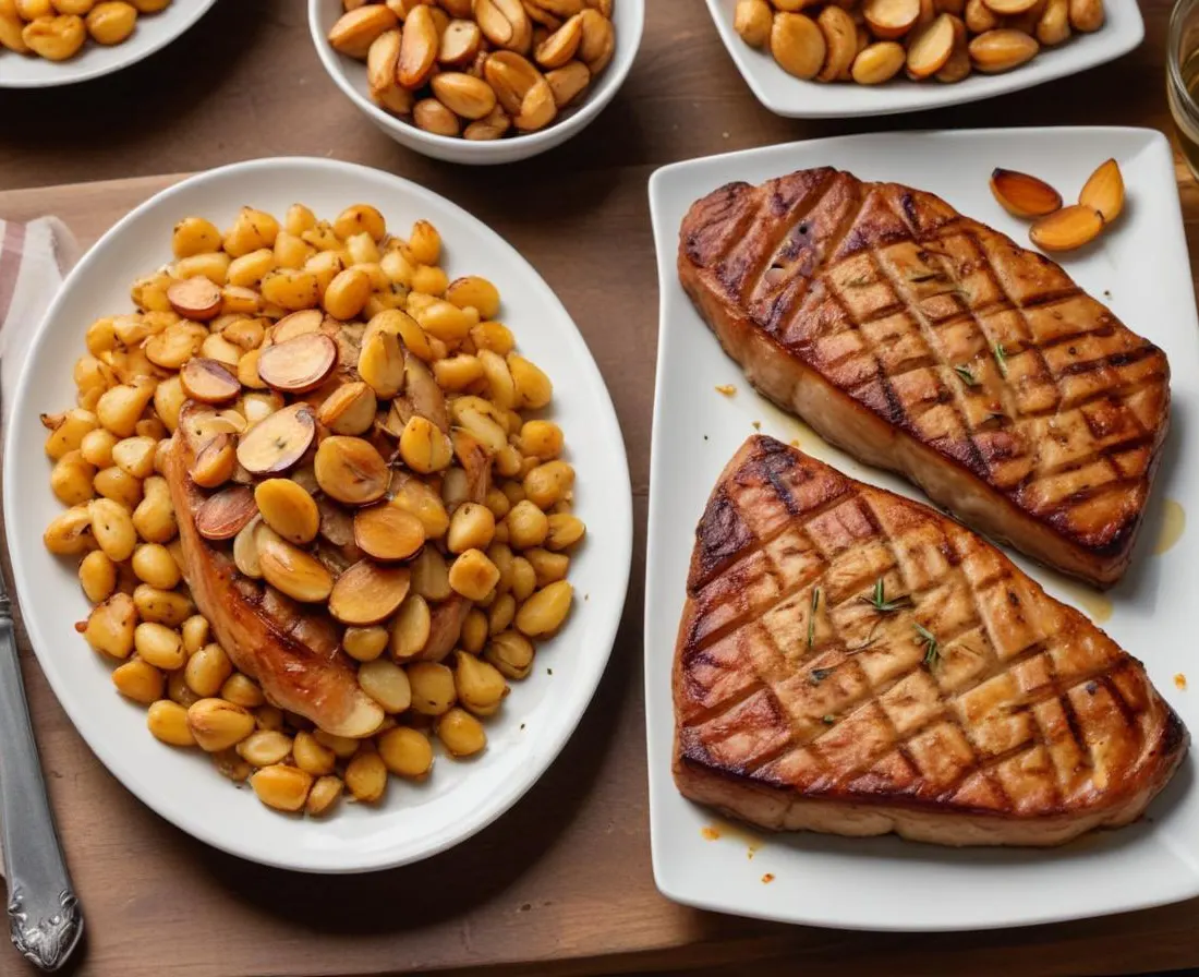 Truite farcie aux amandes grillées