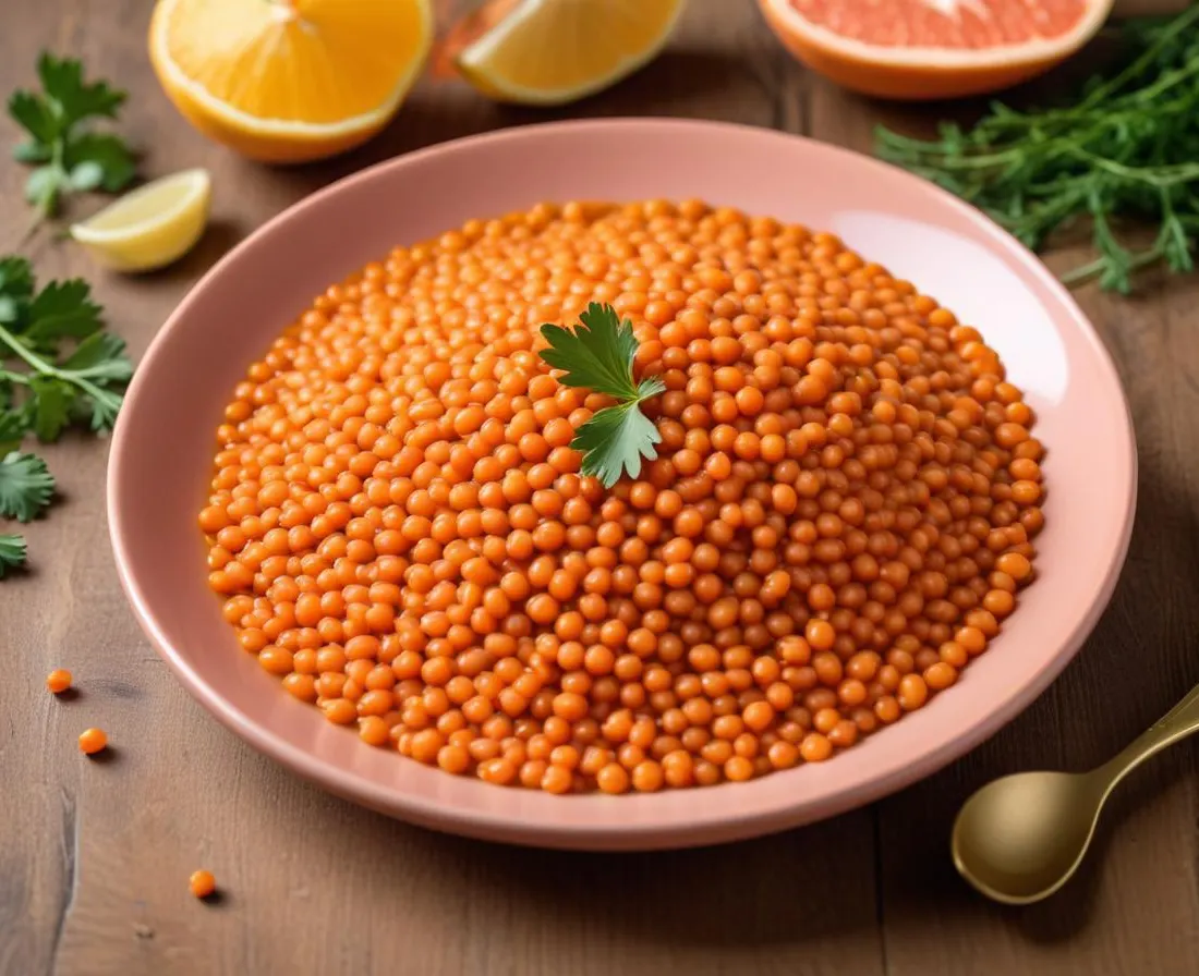 Dahl de Lentilles Corail