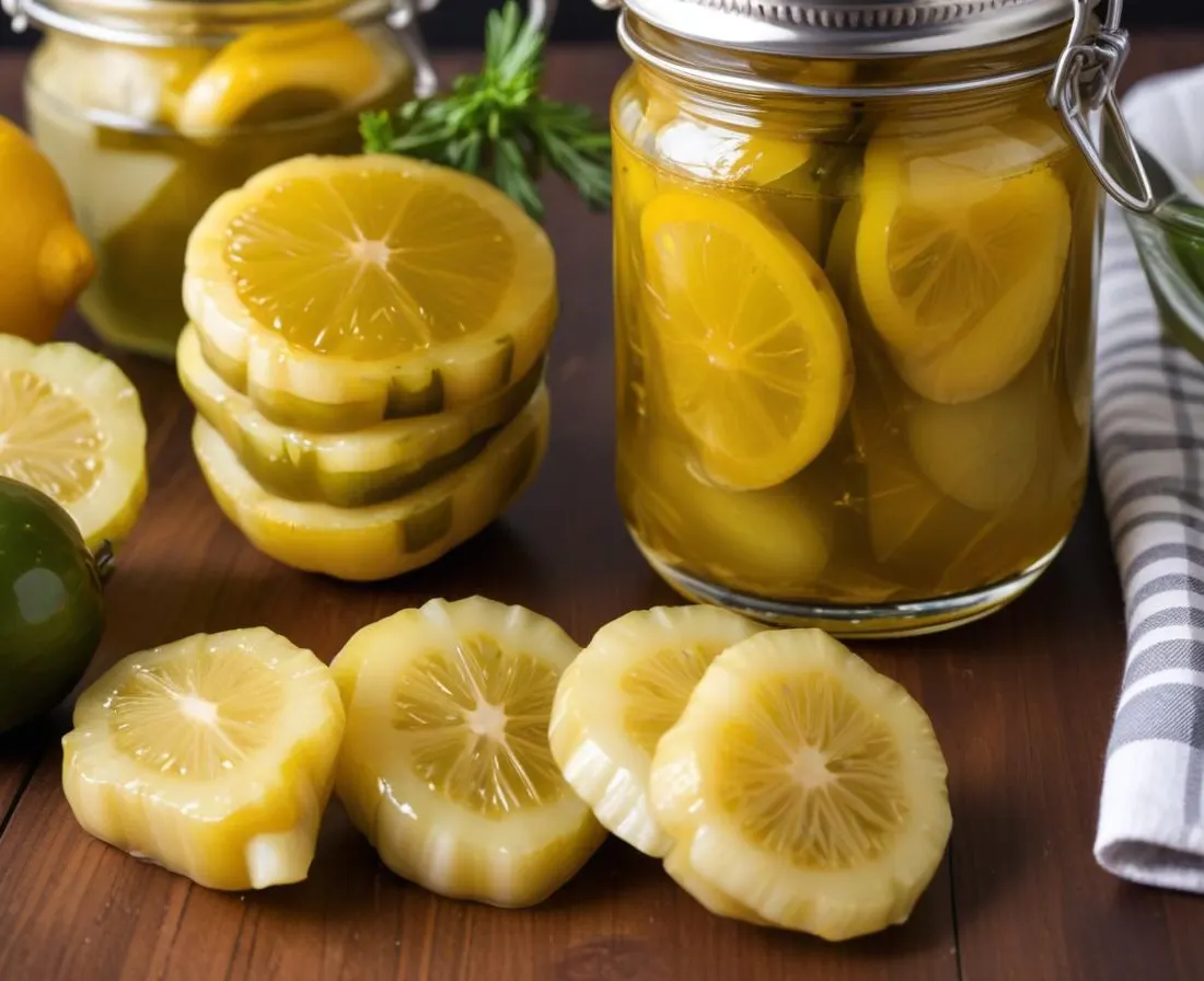 Topinambours Pickles au Citron