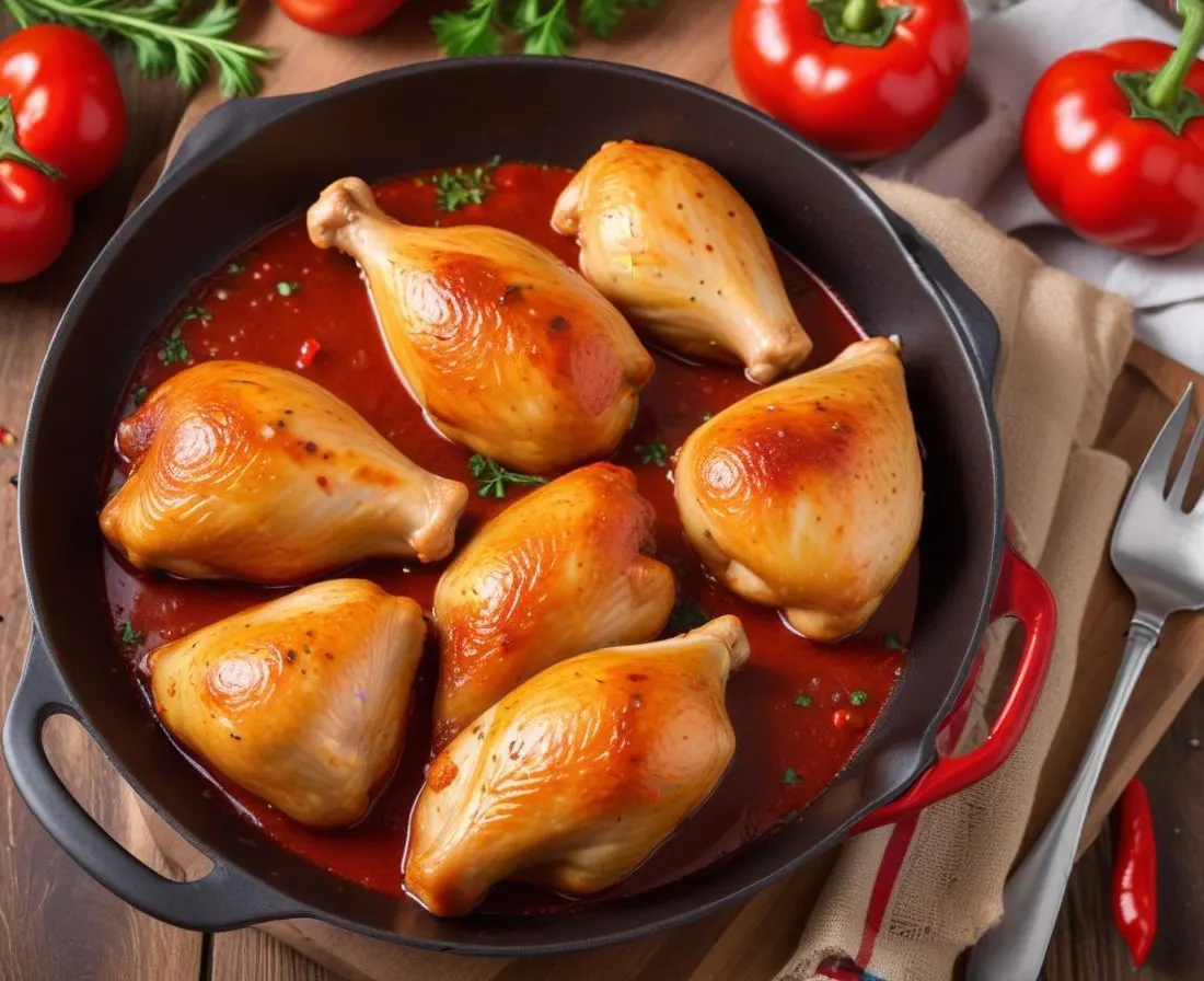 Pilons de poulet au paprika fumé