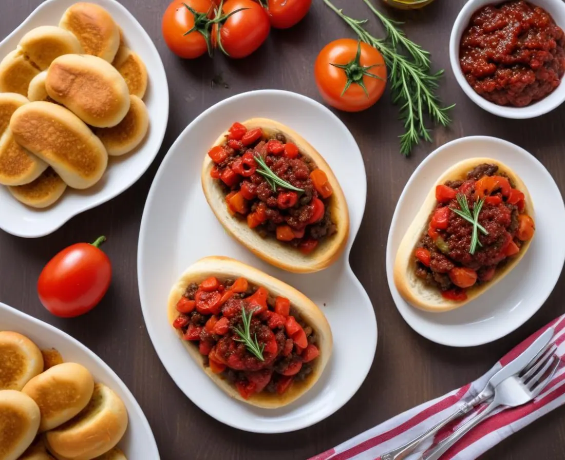 Chaussons aux Poivrons Grillés et Tapenade