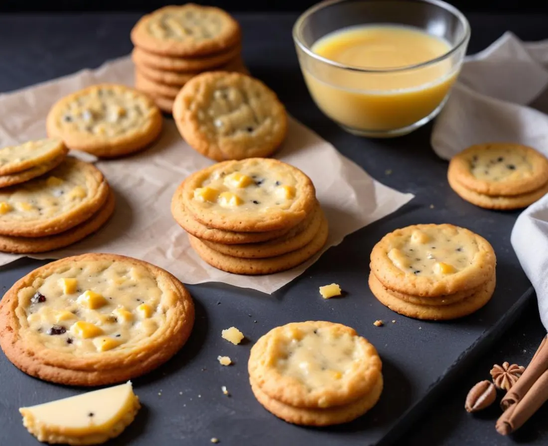Cookies Apéritif Moutarde et Comté