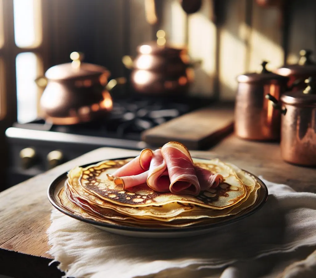Crêpes au Jambon