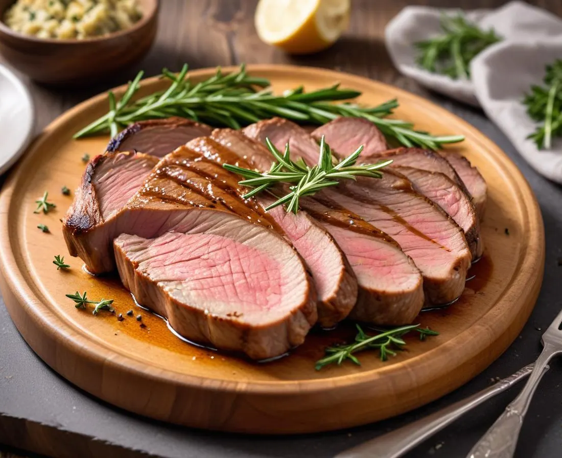 Côte de veau grillée aux herbes de Provence