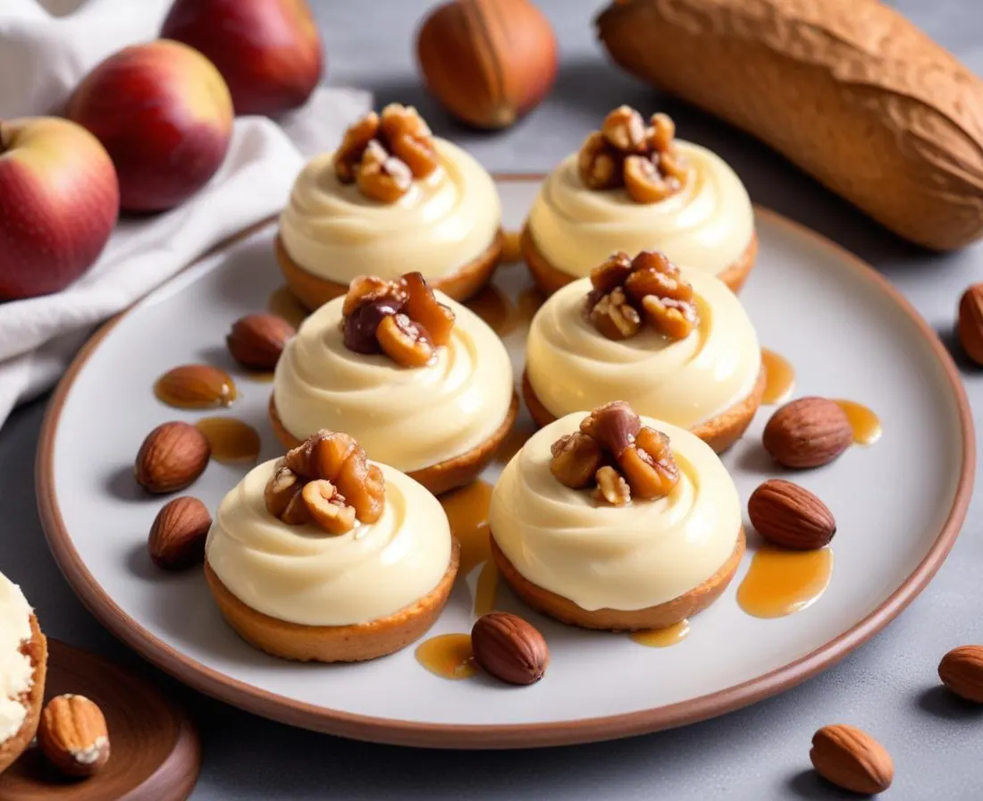 Crème de topinambours et éclats de noisettes
