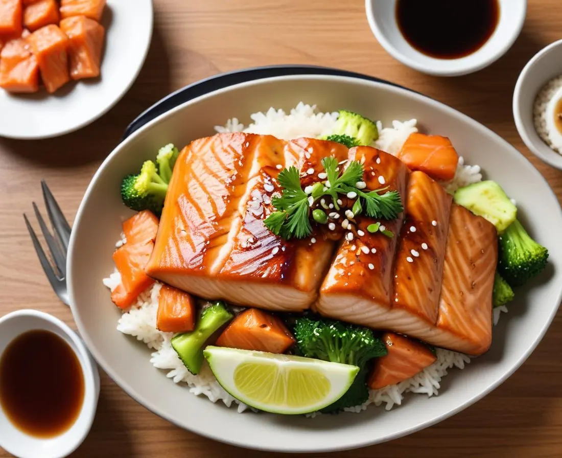 Saumon Teriyaki