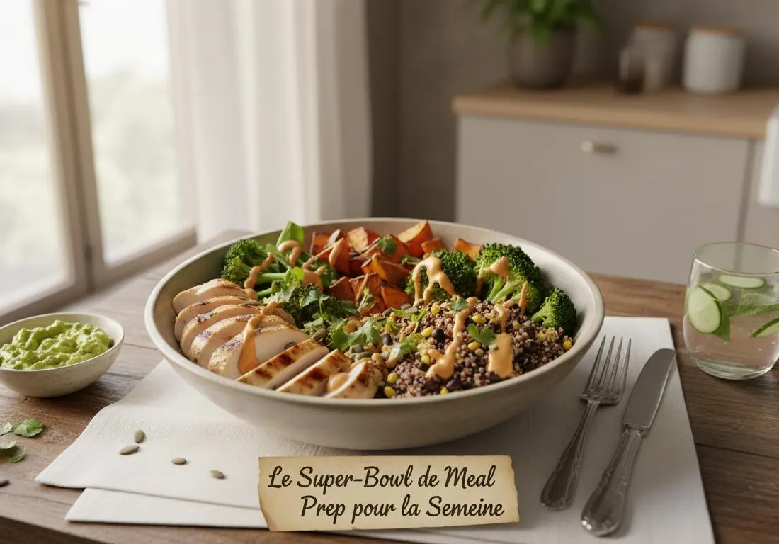 Le Super-Bowl de Meal Prep pour la Semaine