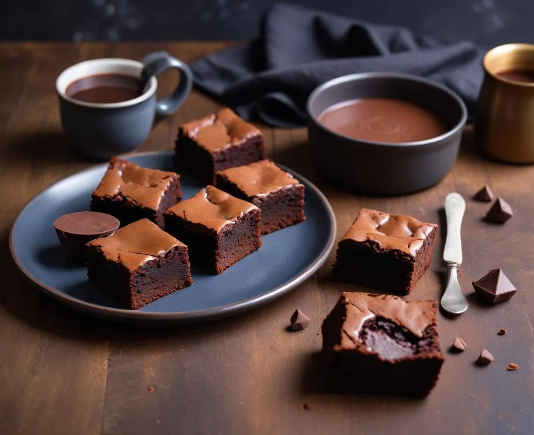 Brownies Fondants au Chocolat Noir