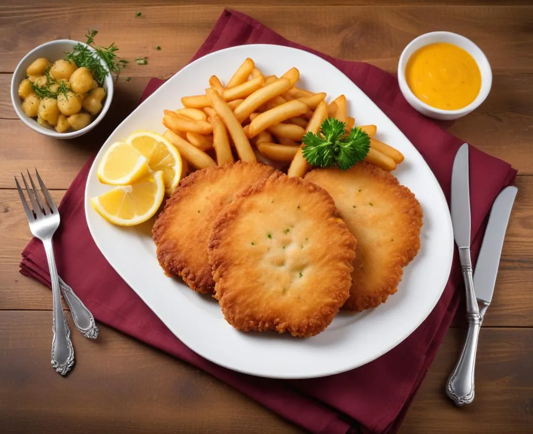 Wiener Schnitzel (Escalope Viennoise)
