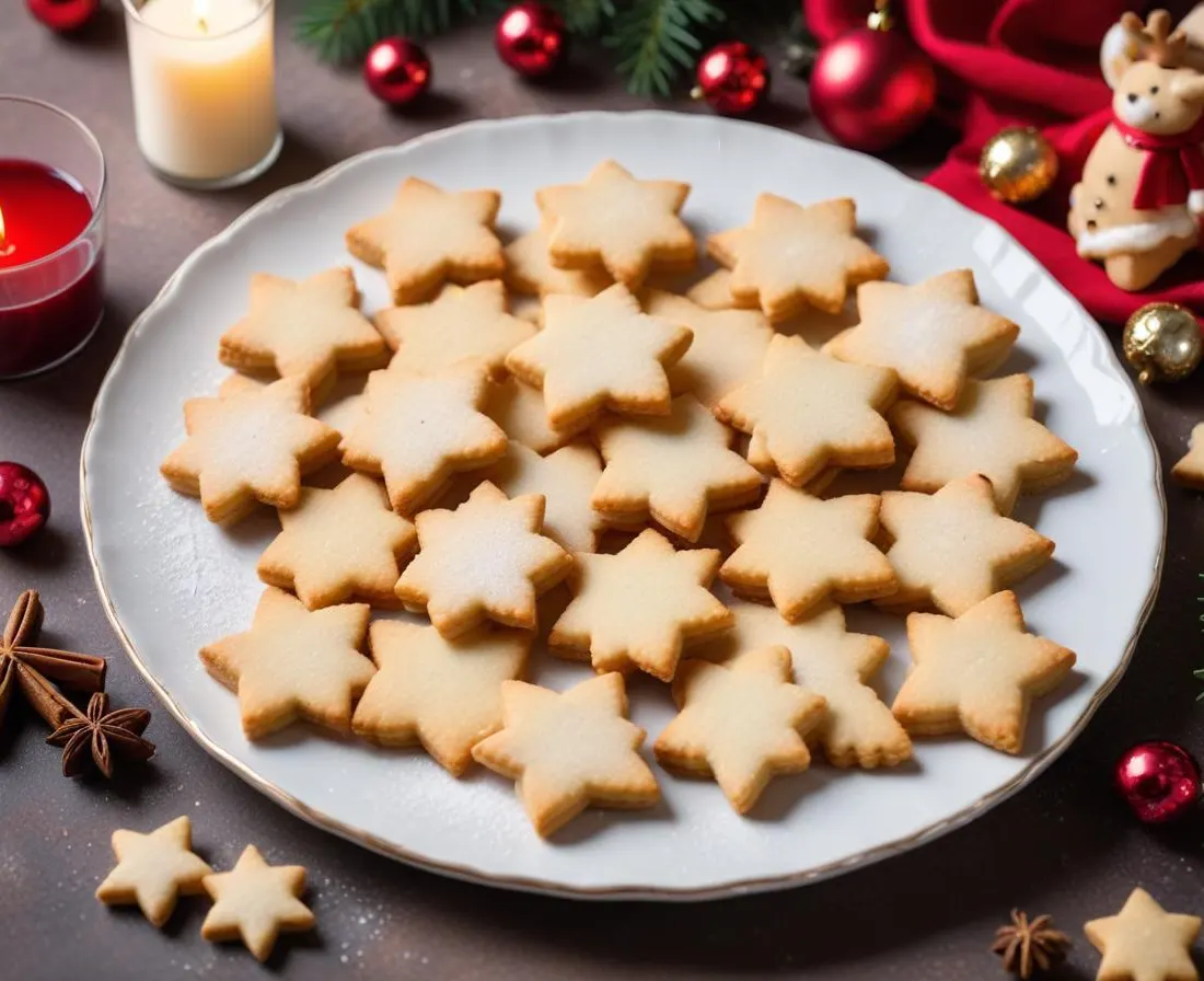 Sablés de Noël Scintillants