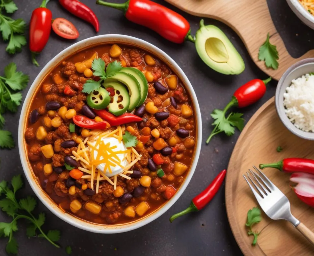 Chili Végétarien Express