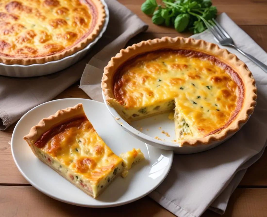 Quiche savoyarde aux poireaux et raclette