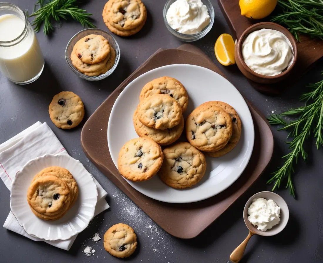 Cookies salés aux épinards et à la ricotta