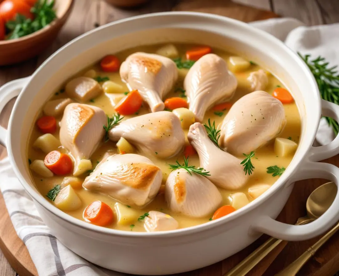 One Pot Blanquette de Poulet Facile