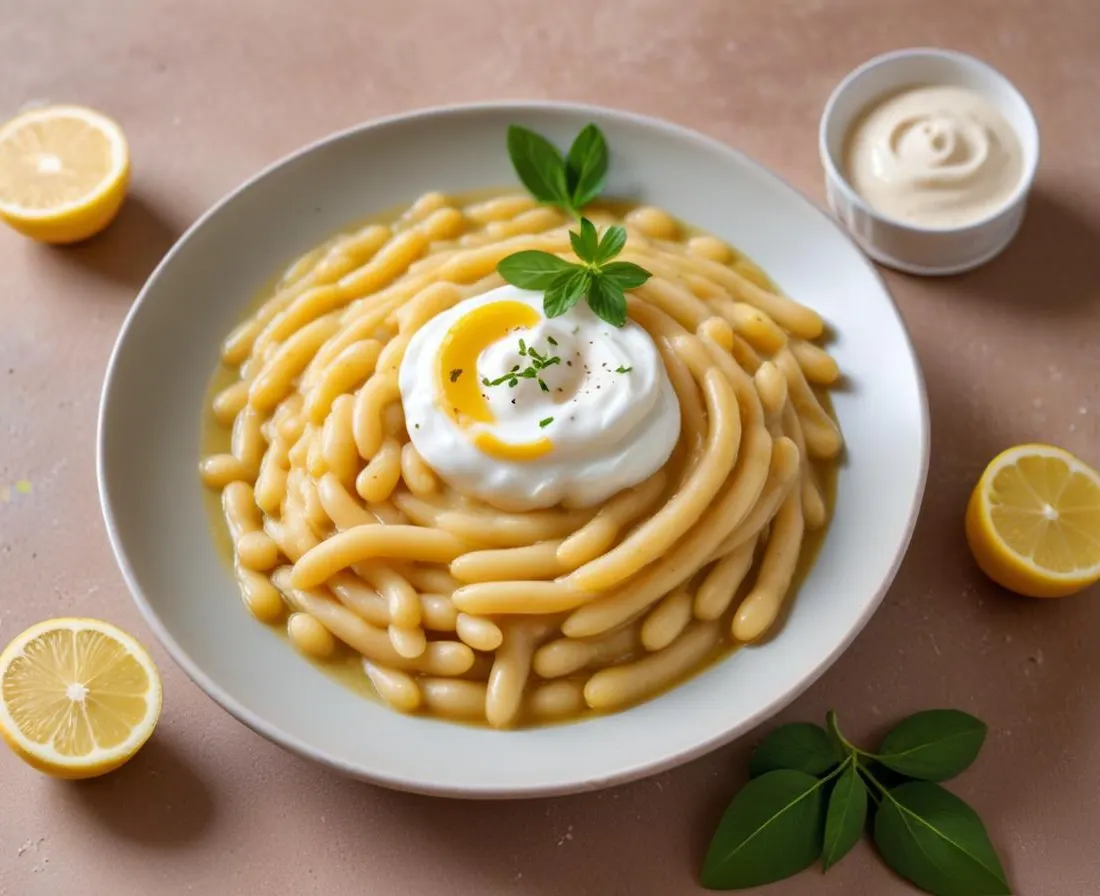 Purée de haricots blancs à l'ail et au citron