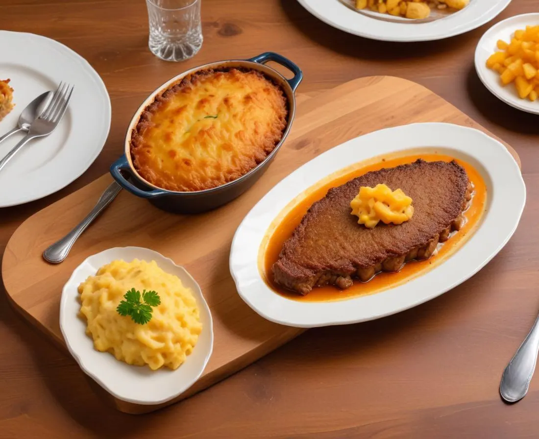 Parmentier de canard aux topinambours