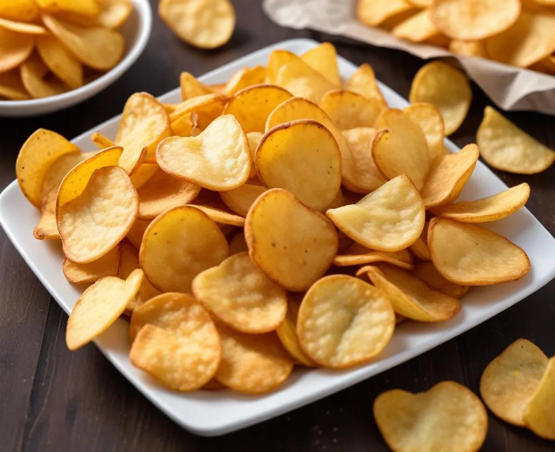 Chips de topinambours croustillants