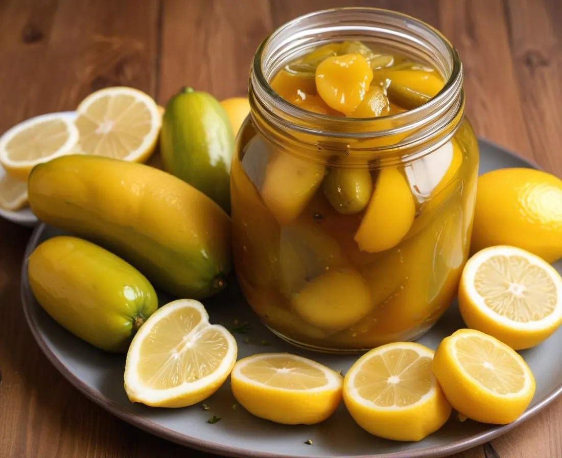 Topinambours en Pickles au Citron