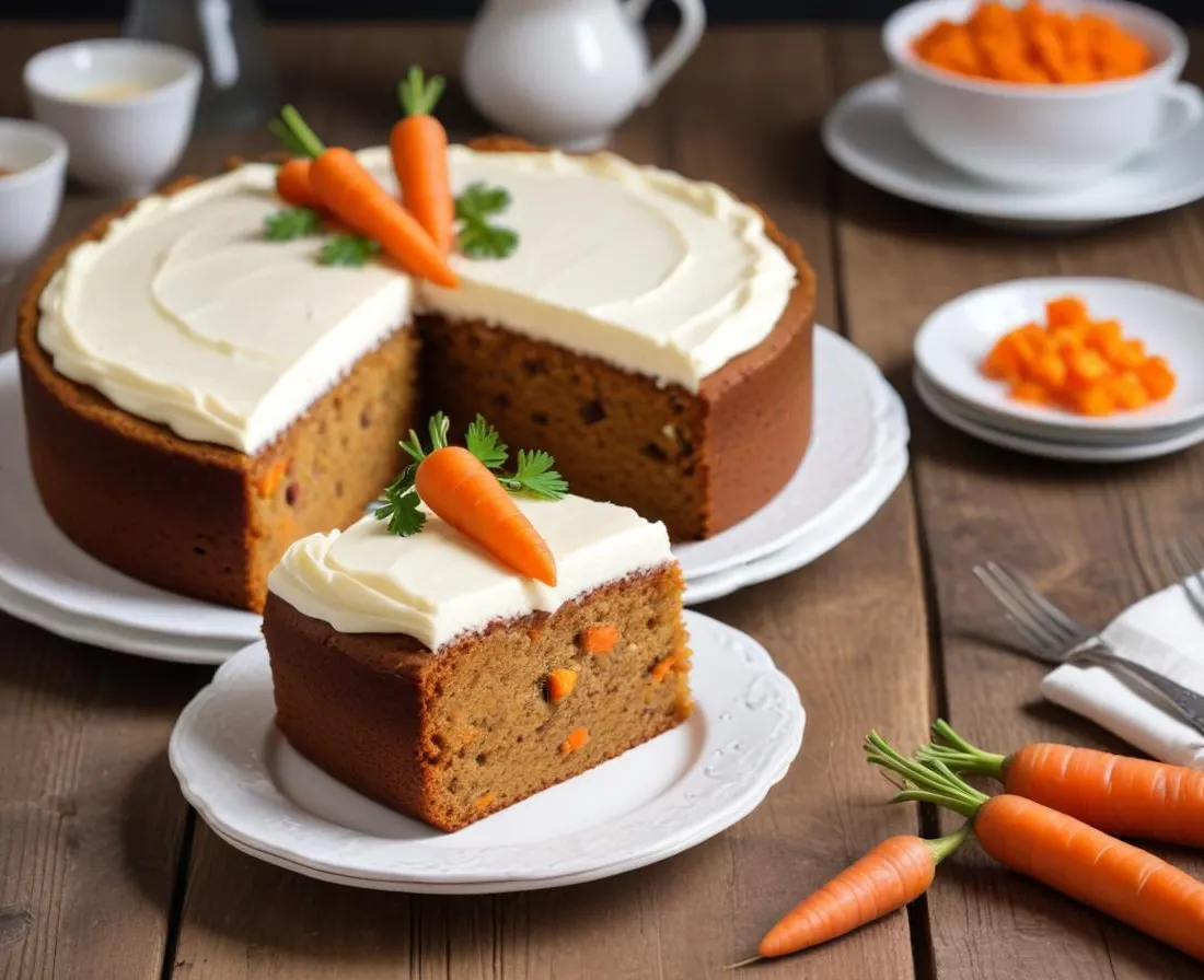 Cake aux carottes (Carrot Cake)