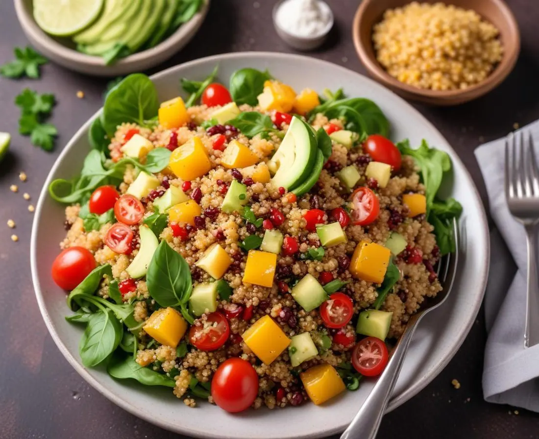 Salade de Quinoa Méditerranéenne