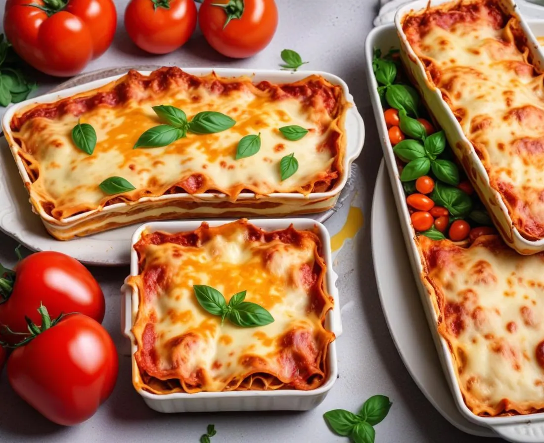 Lasagnes printanières aux légumes frais