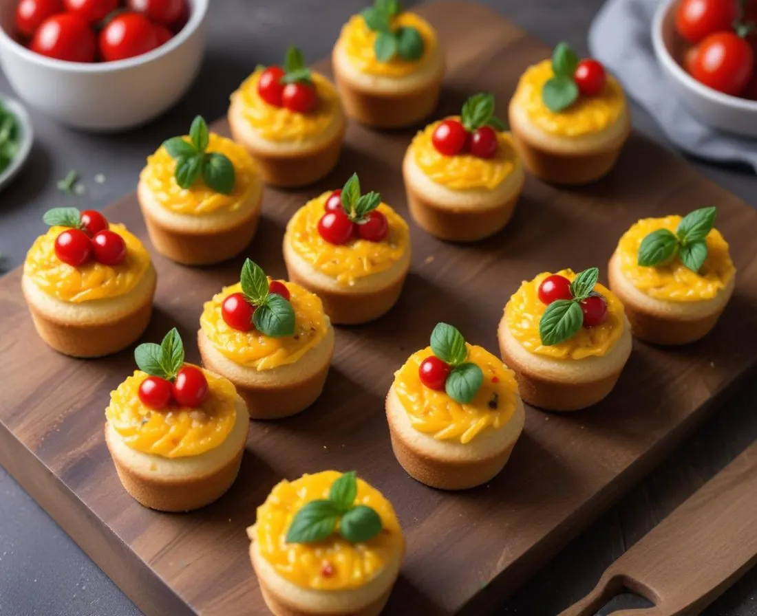 Mini Cakes Salés aux Légumes