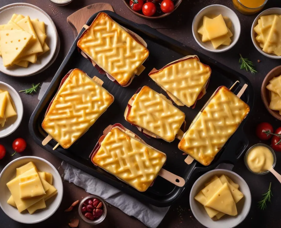 Gaufres Salées Raclette Express